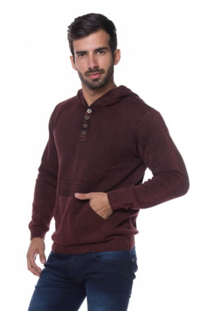 BLUSA AUSTRALIAN CAPUZ VERMELHO STONED BLUSA AUSTRALIAN CAPUZ VERMELHO STONED