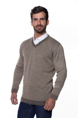 Suéter Básico Wool Caramelo Suéter Básico Wool Caramelo